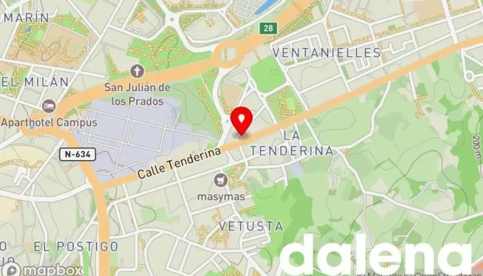mapa de Tienda Supercor Stop & Go Comercio, Tienda general en Oviedo