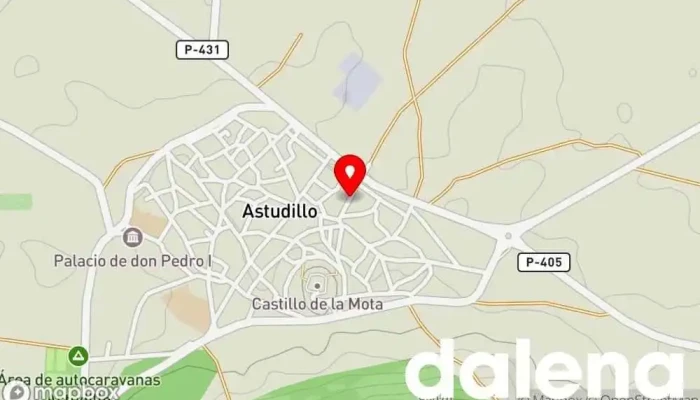 mapa de Tiendas Bravo Supermercado en Astudillo