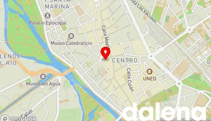 mapa de Turronería Francisco Masiá Llorens, sucesor de José Picó Tienda de alimentación en Palencia