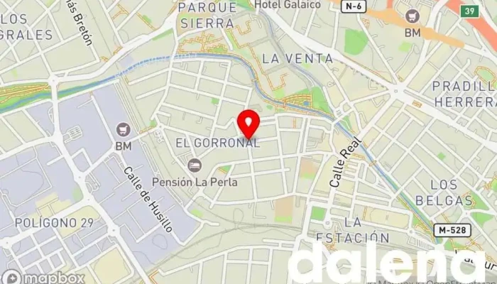 mapa de Udaco Supermercado en Collado Villalba