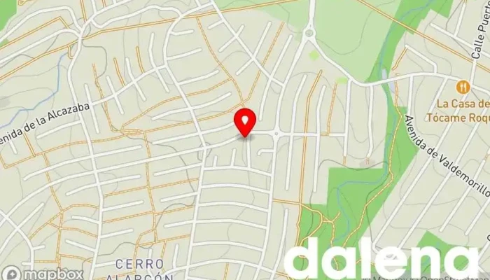 mapa de Udaco Supermercado Tienda de alimentación en Valdemorillo