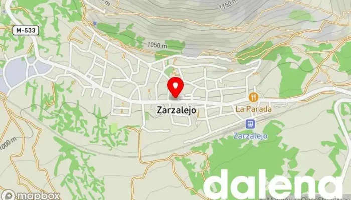 mapa de UDACO ZARZALEJO Supermercado en Zarzalejo