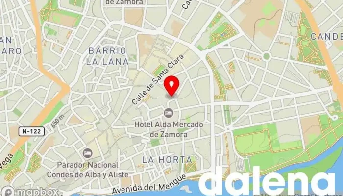 mapa de Ultramarinos Mari Luz Tienda de alimentación en Zamora