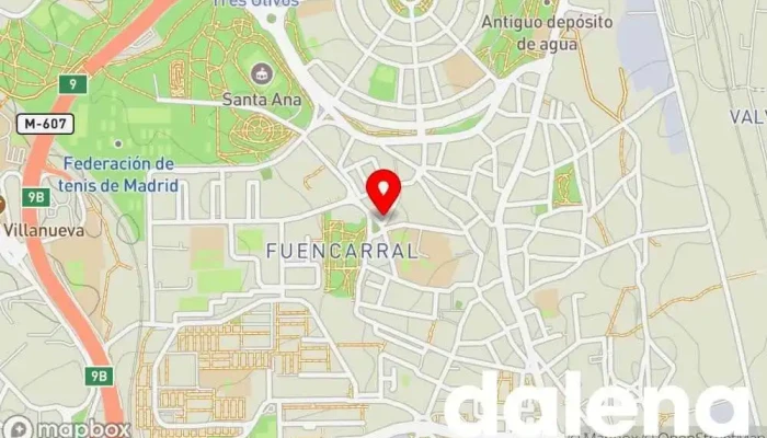 mapa de Unide Supermercado, Comercio en Madrid