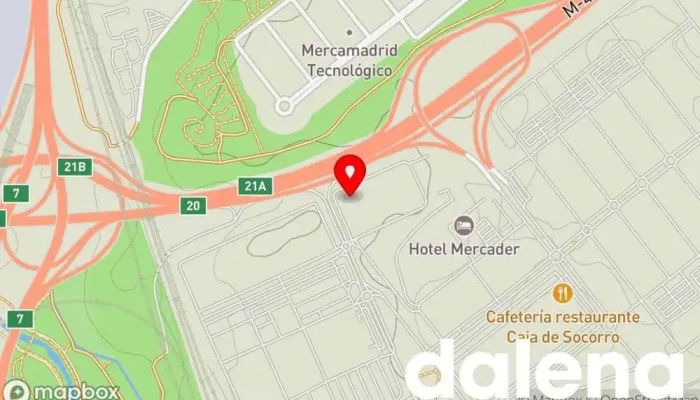 mapa de unide Supermercado en Madrid