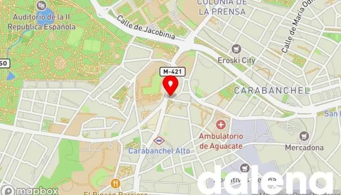 mapa de Unide Market Supermercado en Madrid