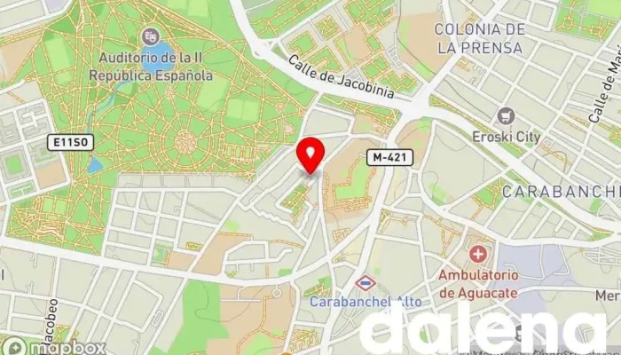 mapa de Unide Supermercados Supermercado en Madrid