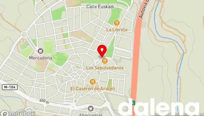 mapa de unimerca Supermercado en San Agustín del Guadalix