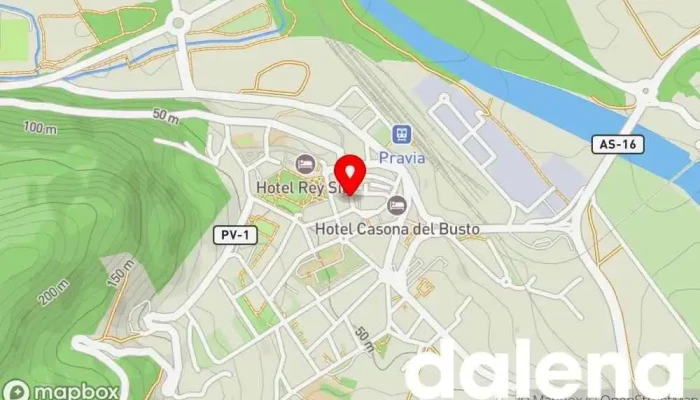mapa de Uniper Suarez Supermercado en Pravia