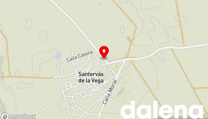 mapa de Venta de Miel Tienda de alimentos naturales en Santervás de la Vega