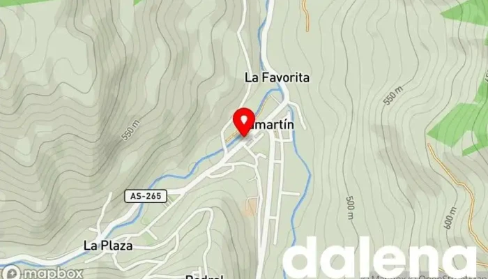 mapa de Vidal Lagar Rodríguez Tienda de alimentación en San Martín