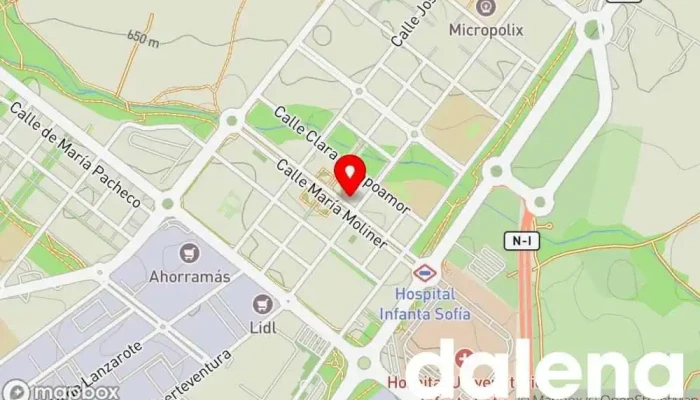 mapa de Villavera S L Supermercado en San Sebastián de los Reyes
