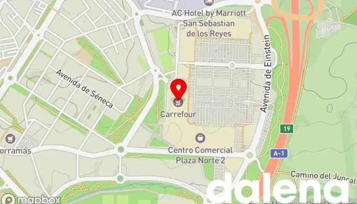 mapa de ZAPSHOP CC Plaza Norte 2 Zapatería en San Sebastián de los Reyes